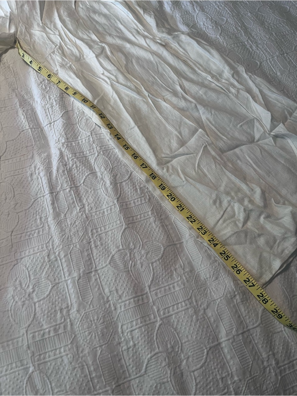 LUXXEL Strapless White Split-Leg Jumpsuit - Picture 11 of 12